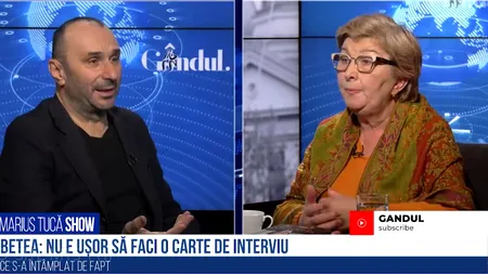 VIDEO Lavinia Betea, despre cartea „Ce s-a întâmplat de fapt”: „Am încercat să mă feresc de încă o carte de interviu. Este o șansă unică să vad ce spune primul șef al serviciilor speciale din România”