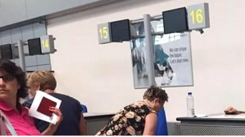 Ce a pățit o femeie pe Aeroportul din Cluj a stârnit râsul celorlalți călători