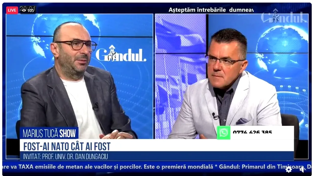POLL Marius Tucă Show: „Credeți că România ar trebui să-și mărească bugetul destinat apărării?”
