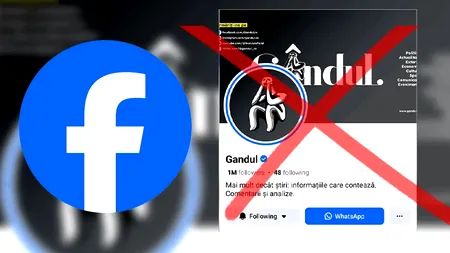 Attaque contre le journal indépendant «Gândul», le plus grand journal d'opposition de Roumanie. Depuis plus de deux mois, Facebook a fermé la page du journal, qui comptait un million d'abonnés, et refuse de la rouvrir. Des millions de vues ont disparu du jour au lendemain