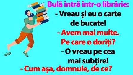 BANC | Bulă și cartea de bucate