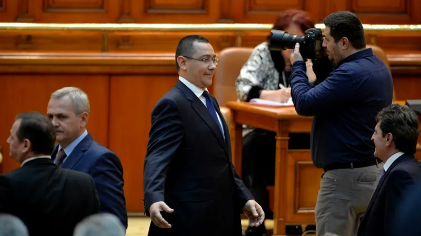 Victor Ponta, campionul absențelor în Camera Deputaților. Ce sancțiune ar putea primi
