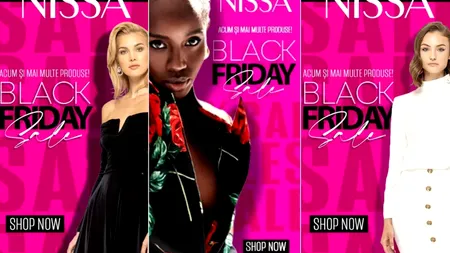 BLACK FRIDAY CONTINUĂ LA NISSA! Și MAI MULTE produse sunt reduse cu până la 80%