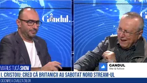 VIDEO Ion Cristoiu, despre sabotajul de la gazoductele Nord Stream din Marea Baltică: „Eu cred că britanicii au făcut-o, nu rușii”