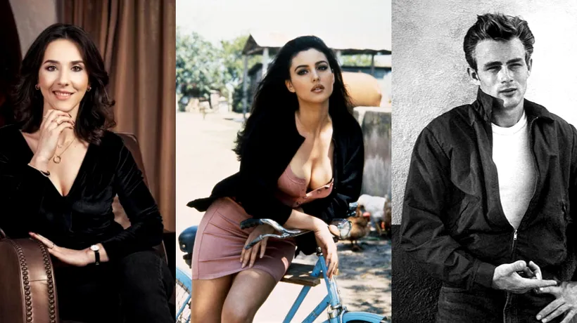 30 SEPTEMBRIE, calendarul zilei: Monica Bellucci împlinește 60 de ani, Andreea Răducan 41/ Moare James Dean, la numai 24 de ani