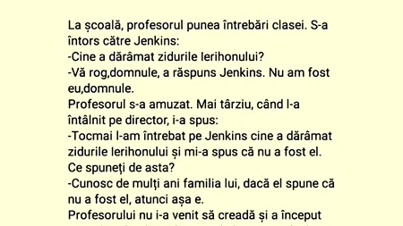 Bancul de duminică | „Cine a dărâmat zidurile Ierihonului?”
