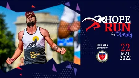 HOPE RUN for Charity, organizat de Corpul Național al Polițiștilor: ”Evenimentul a luat naștere din dorința de a ajuta colegii aflați în impas”