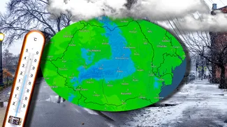 Gândul de Vreme | Vești bune de la meteorologi, Crăciun cu zăpadă. ANM, pentru Gândul: „Lapoviță și ninsoare în aproape toate zonele țării”