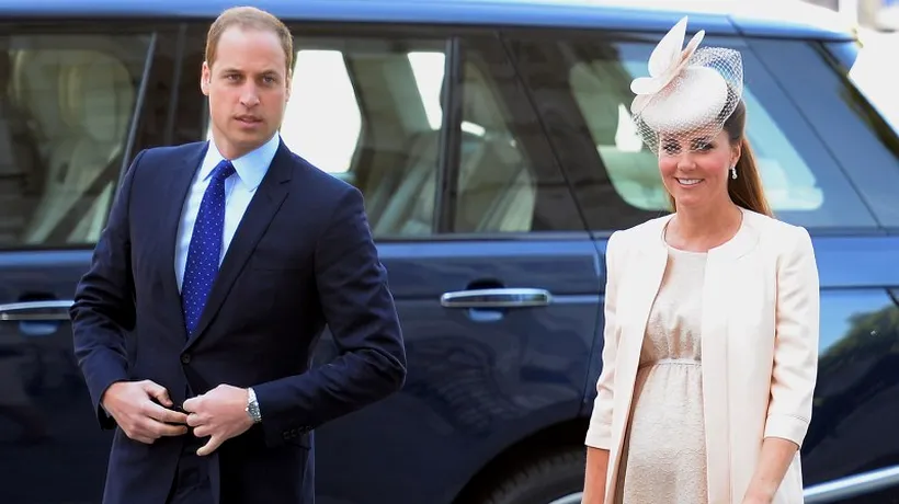 Prințul William, alături de soția sa, pentru a asista la nașterea primului copil al cuplului