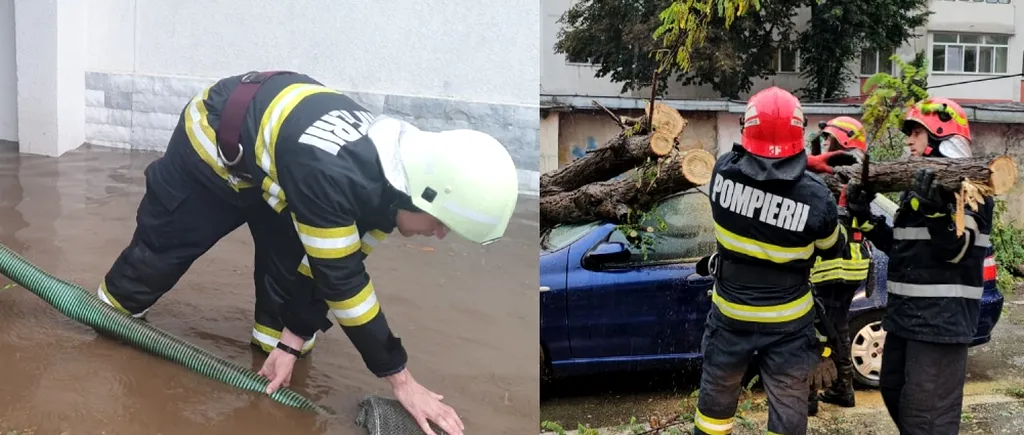 FURTUNILE violente au făcut prăpăd în țară. Gospodării inundate și mașini distruse în județul Botoșani
