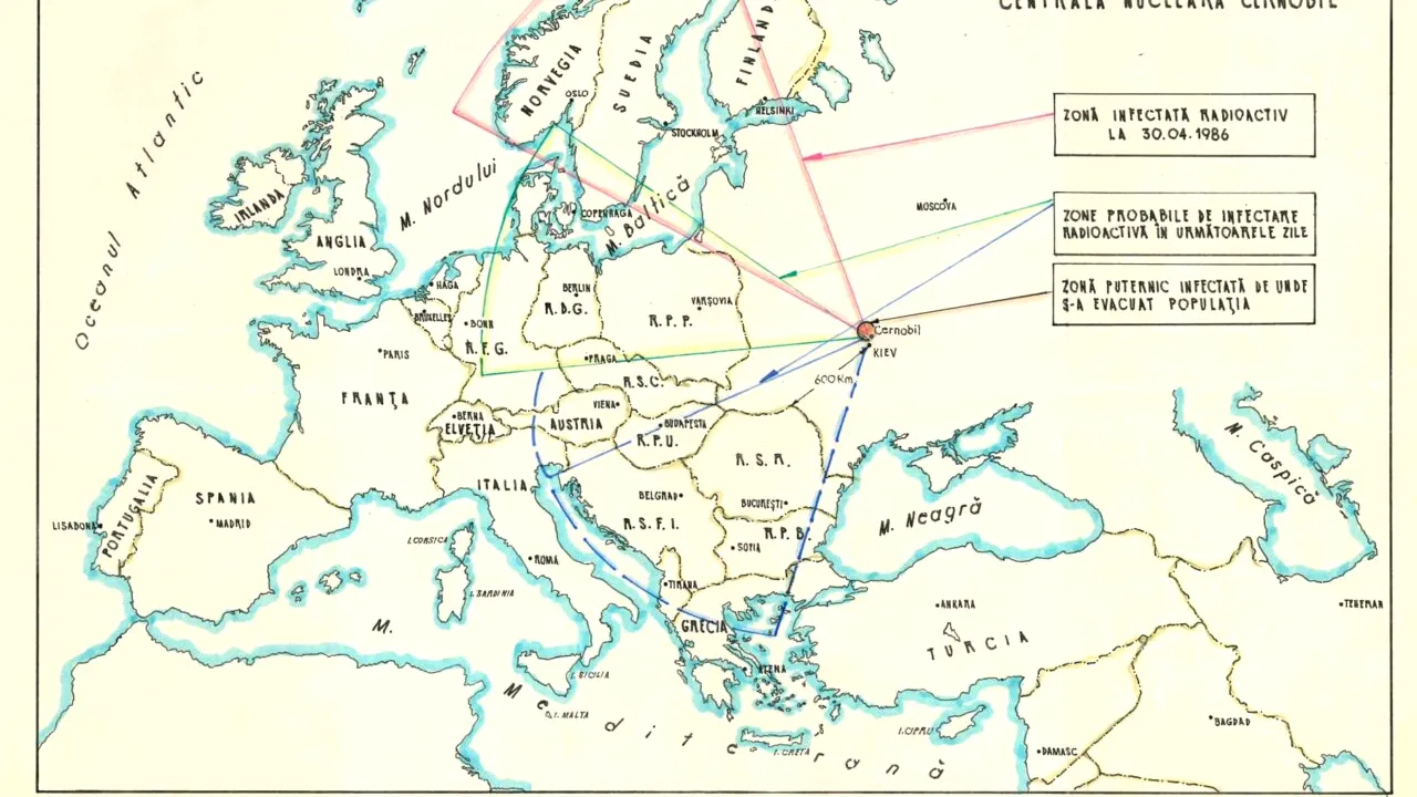 36 de ani de la dezastrul Cernobîl. Informații în premieră despre cum au acționat autoritățile din România în aprilie 1986 - DOCUMENTE