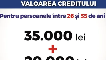 Statul va acorda credite preferențiale, cu dobândă zero, persoanelor care vor să investească în dezoltare personală