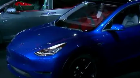 TESLA Model Y, lansat în California. Cât va costa al doilea SUV electric pe care mizează miliardarul Elon Musk | VIDEO
