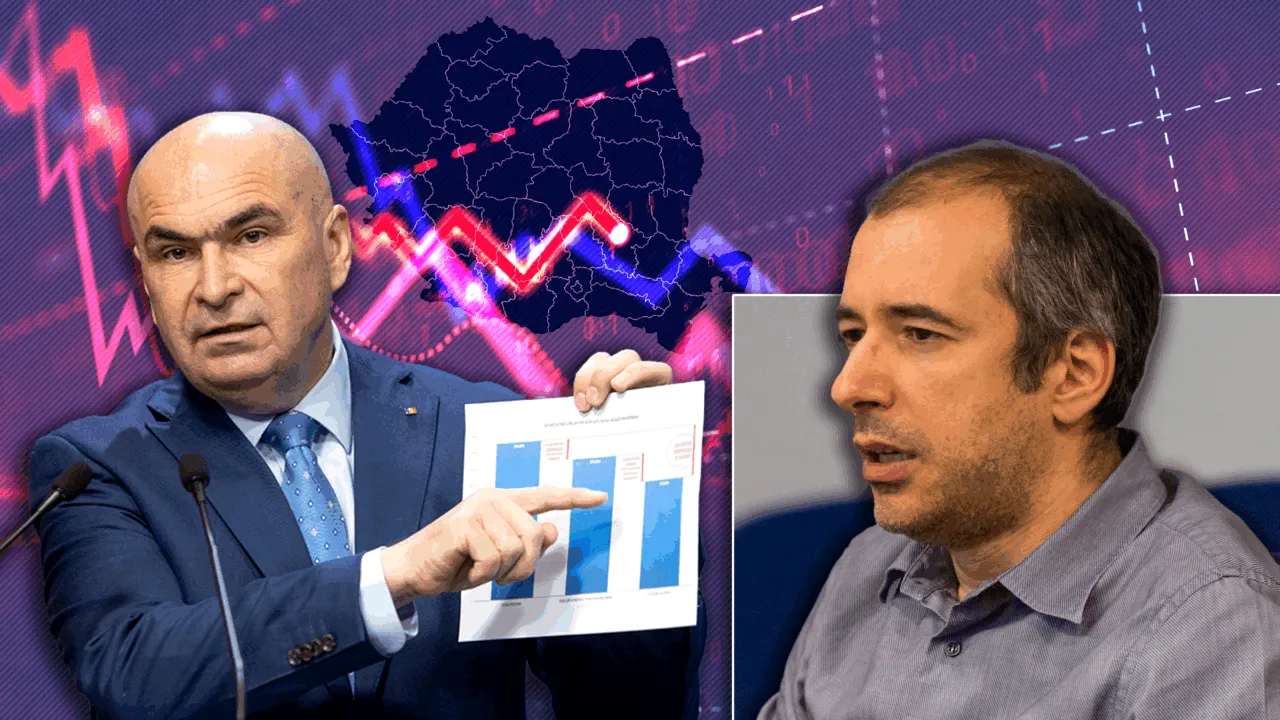 Un economist celebru avertizează că România se confruntă cu o criză economică mascată. „Criza există. Ea este camuflată statistic de aceste intrări de bani europeni”