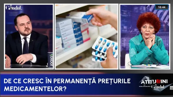 Explicațiile ministrului Sănătății legate de creșterea prețurilor la unele medicamente din farmacii și cum se face compensarea!