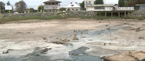 Lacul Techirghiol, secat din cauza căldurii din vară. Ce au descoperit specialiștii