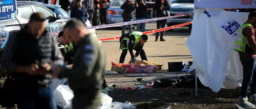 Doi morți după un ATENTAT în Ierusalimul de Est. Un bărbat a intrat cu mașina în mai multe persoane care așteptau autobuzul
