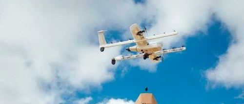 Prima țară din lume care a AUTORIZAT un serviciu de livrare cu drone - VIDEO