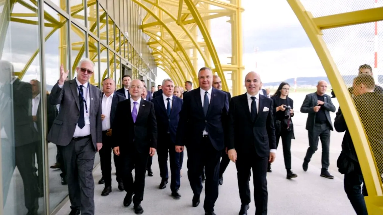 Nicolae Ciucă, despre extinderea terminalului PLECĂRI al Aeroportului din Cluj-Napoca: Este un model de INVESTIȚIE liberală