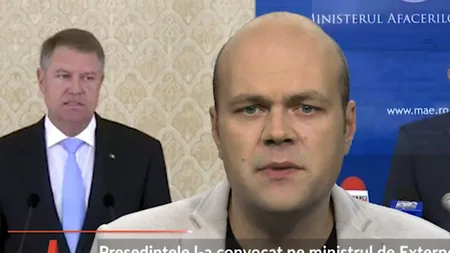 Iohannis l-a convocat pe Meleșcanu, pe tema ambasadei din Israel