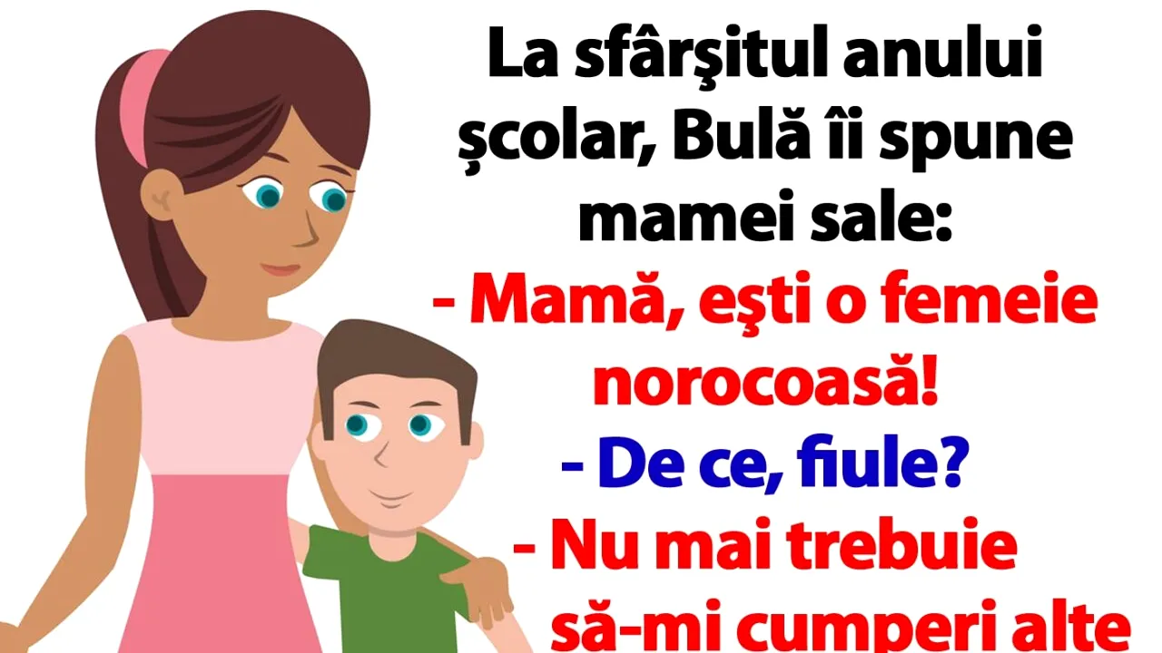 BANC | Bulă, la sfârşitul anului școlar: 