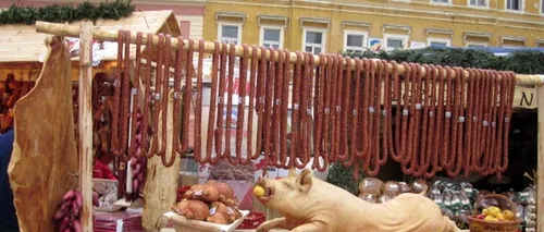 Brașov: trei zile de pomana porcului,  berbeci și viței la proțap în Piața Sfatului