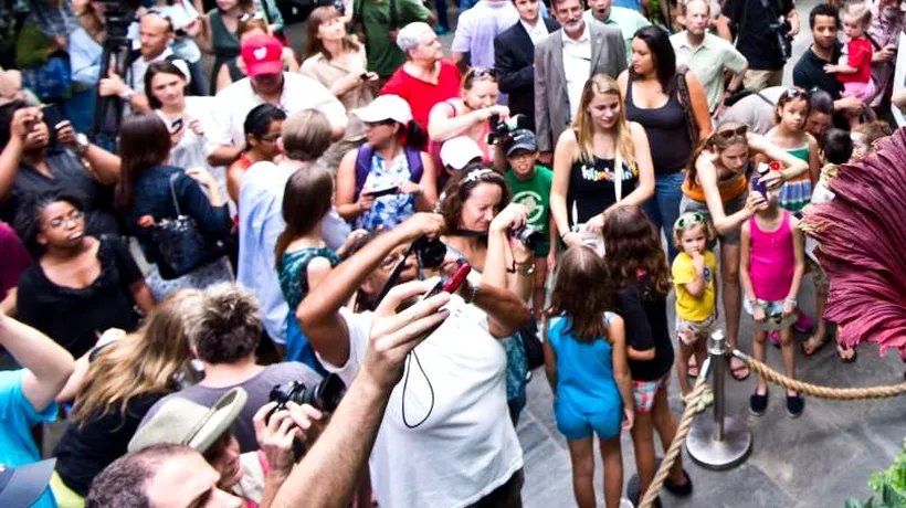 FOTO. Zeci de mii de americani, uimiți de un eveniment special petrecut la Grădina Botanică
