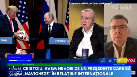 Ion Cristoiu: „Avem nevoie de un PREȘEDINTE care să „navigheze” în relațiile internaționale
