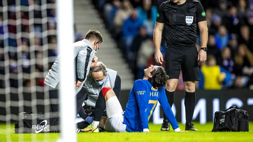 Ianis Hagi s-a accidentat grav la un meci din Cupa Scoției. Fotbalistul a suferit o intervenție chirurgicală şi va lipsi șase luni de pe gazon