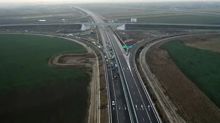 Sorin Grindeanu: A fost deschisă circulația pe încă 32 de km din AUTOSTRADA A7 / România a ajuns la o rețea de 1.158 km de drum de mare viteză
