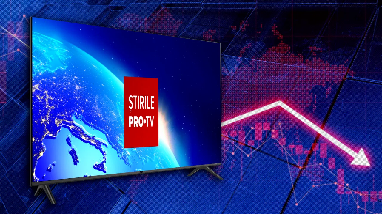 Lovitură direct în plex pentru PRO TV. Televiziunea s-a prăbușit în 2025, conform rapoartelor de audiență