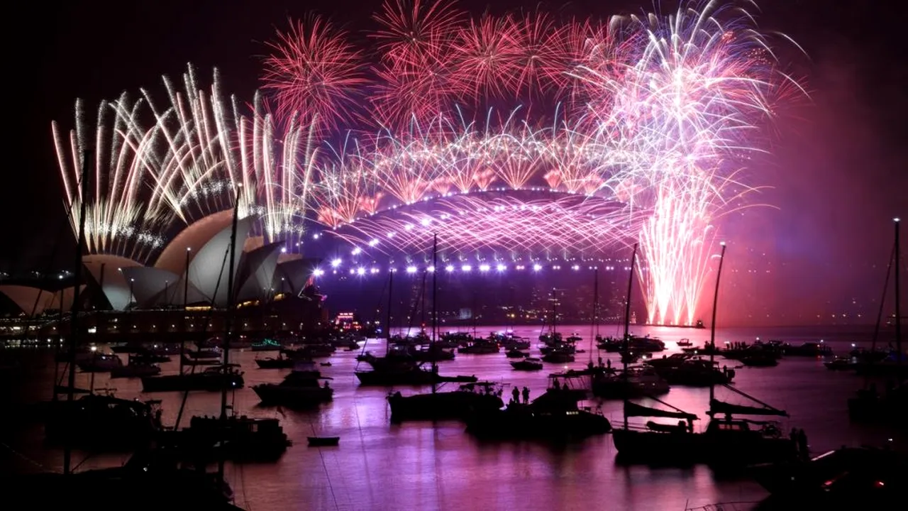 Revelion 2021. Australia a pășit în noul an: Focuri impresionante de artificii la Sydney! - VIDEO