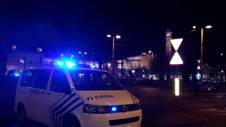 Un bărbat care a atacat cu un cuțit doi polițiști în gara din Gent a fost împușcat. Atacatorul, în stare gravă. VIDEO