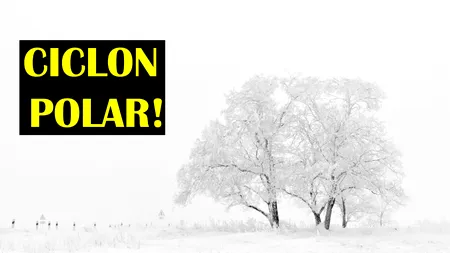CICLON POLAR peste România! Meteorologii Accuweather au anunțat când vine gerul în Capitală