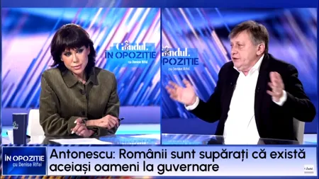 Crin Antonescu: „SOS, AUR, POT nu trebuie tratați ca niște monștri, ca niște arătări, ca niște dihănii”