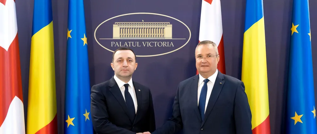 Nicolae Ciucă și prim-ministrul Georgiei, Irakli Garibashvili au discutat despre menținerea stabilității Guvernului pro-european în Republica Moldova