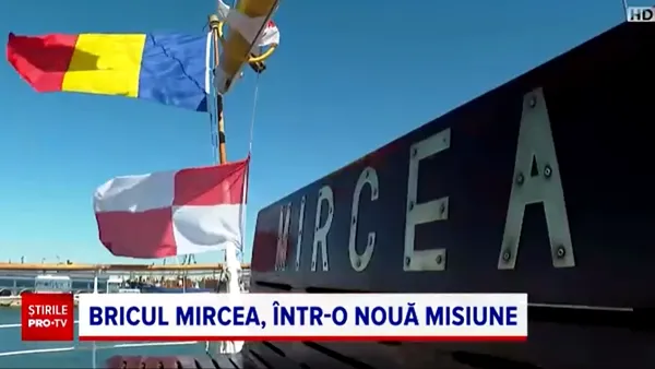 Bricul Mircea, într-o nouă misiune. Zeci de cadeți români și străini au plecat în voiaj să învețe tainele marinăriei