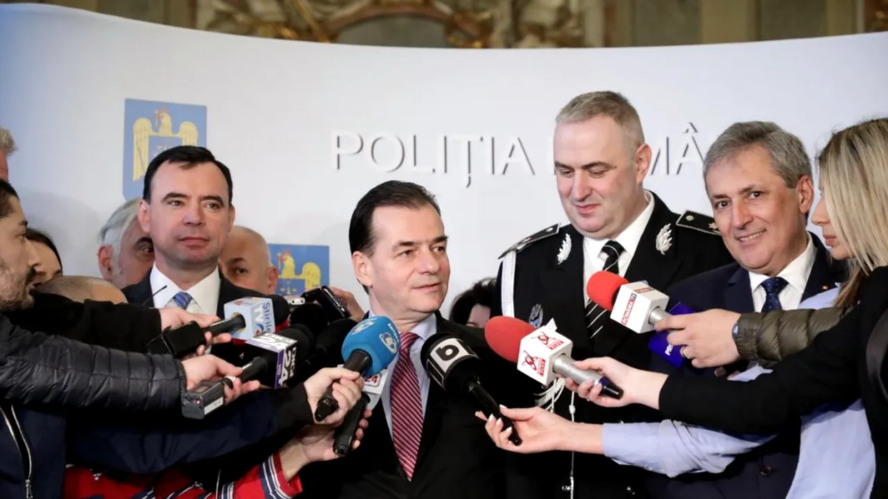Premierul Ludovic Orban, oprit și amendat de polițiști. Reacția surprinzătoare a șefului Guvernului