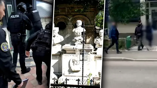 Patru persoane, reținute după percheziții la Cimitirul Bellu într-un dosar de înșelăciune cu lucrări funerare supraevaluate