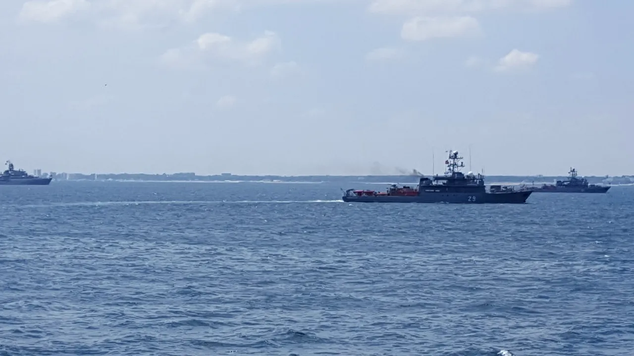 Cel mai mare exercițiu al Forțelor Navale la Marea Neagră