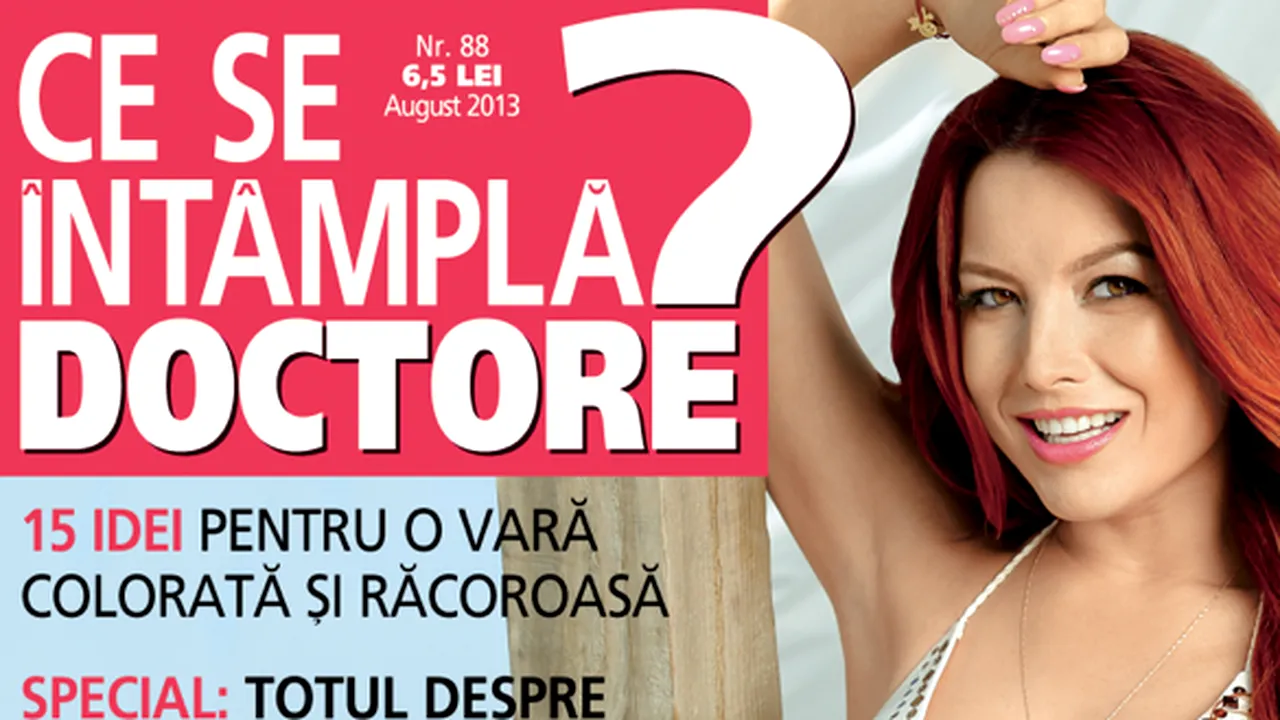 Elena Gheorghe, în formă maximă pe coperta revistei 