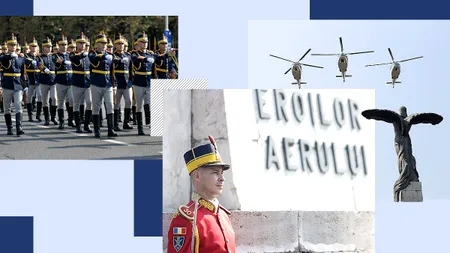 Ziua Aviației Române 2024. Aeronave F-16 ale forțelor române și F-18 din Finlanda au SURVOLAT Capitala