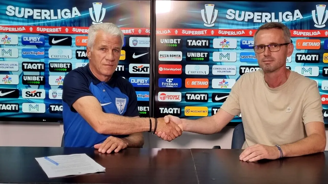 Cuplu de ANTRENORI la FC Voluntari! Cine sunt cei doi tehnicieni care i-au luat locul lui Liviu Ciobotariu