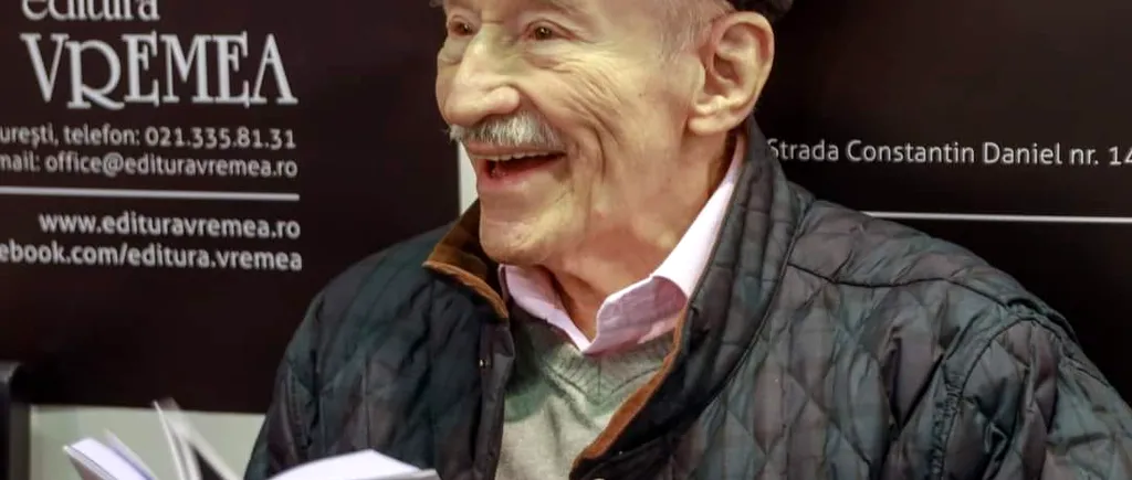 “Asta-s eu, Victor Rebengiuc“, o carte despre MARELE ACTOR, la vârsta de 91 de ani