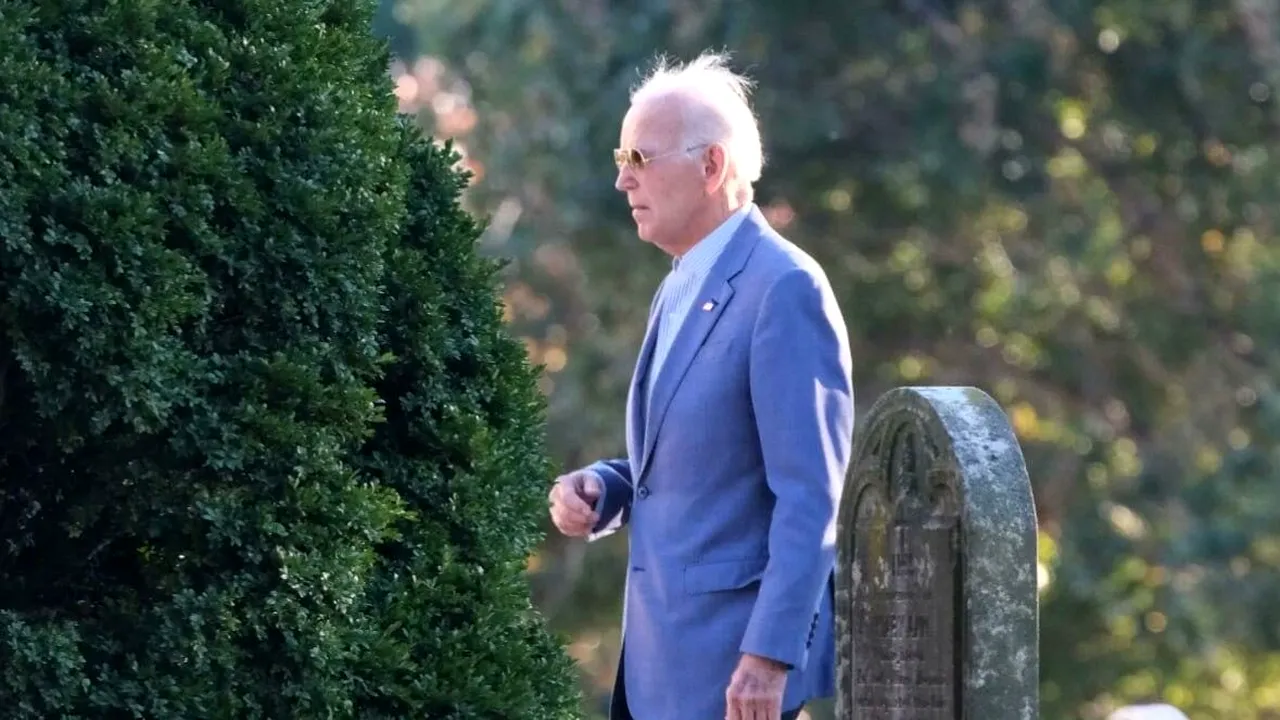 Joe Biden apare din nou în public. Primele imagini cu fostul președinte de la începerea tratamentului pentru cancer