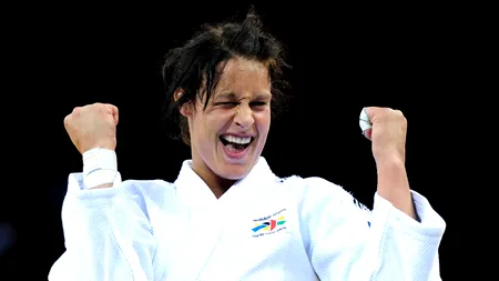 JOCURILE OLIMPICE 2012. Judoka Edith Bosch l-a lovit pe bărbatul care a aruncat cu sticla spre pista de 100 m - VIDEO