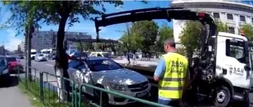 Ce a pățit un șofer care le-a spus „NU hingherilor de mașini. VIDEO