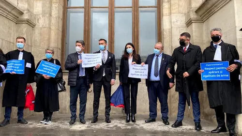Robert Cazanciuc, vicepreședintele Senatului, după protestul avocaților pe treptele Palatului de Justiție: ”Suntem într-un moment de cotitură cu privire la existența statului de drept”