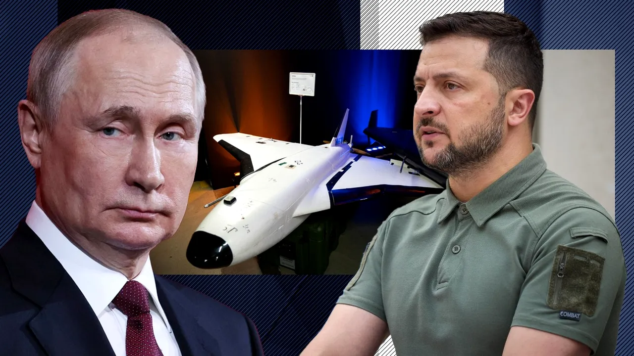 Kamikaze low-cost. Dronele rusești Gerbera pun pe jar Kievul și NATO. Costă cât o BICICLETĂ și fac ravagii