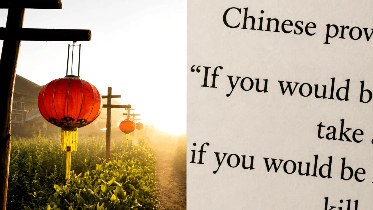 Proverbul chinezesc de vineri. „Dacă vrei să fii fericit o săptămână, ia-ți o soție. Dacă vrei să fii fericit o lună, sacrifică un porc...”